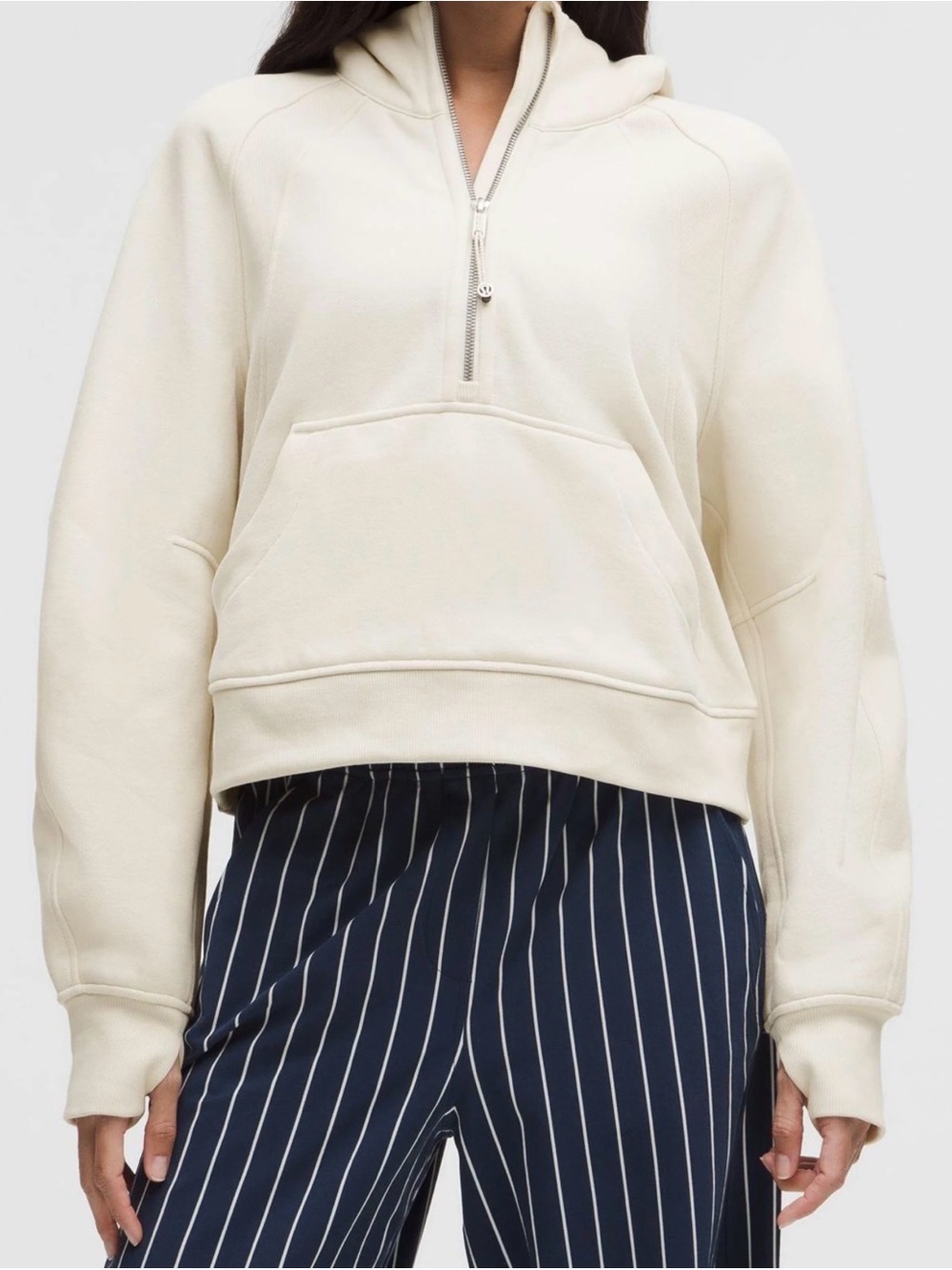 Lulu Lemon Scuba Oversized Half-Zip Hoodie - Picture 1 of 6